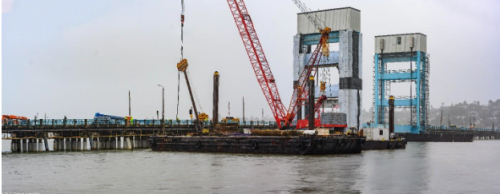 CEC completed pile driving operations at the Mare Island Lift Bridge & Causeway Rehabilitation Project. 
