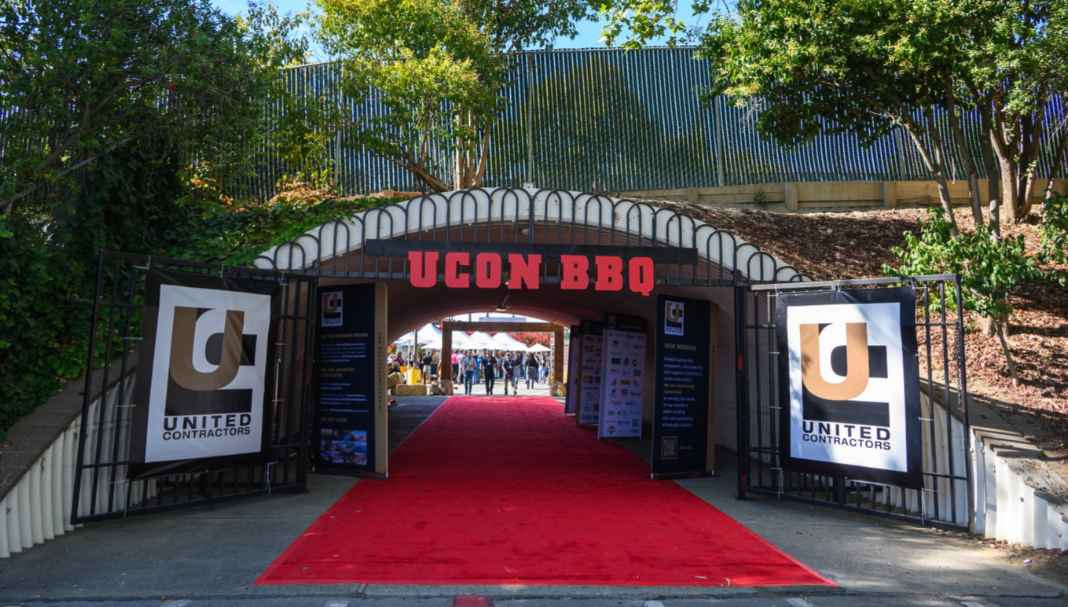 Photo of an entrance to a BBQ